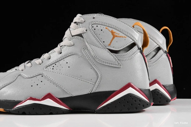 1st Kicks Jordan Cardinal 7 Air Reflective BV6281-006 0728
